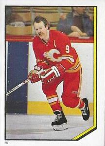 1986-87 O-Pee-Chee Stickers #80 Lanny McDonald Front
