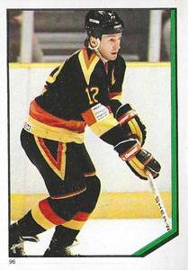 1986-87 O-Pee-Chee Stickers #96 Stan Smyl Front