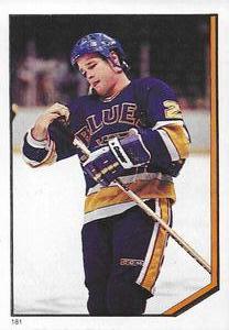 1986-87 O-Pee-Chee Stickers #181 Mark Hunter Front