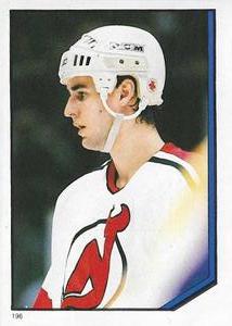 1986-87 O-Pee-Chee Stickers #196 Greg Adams Front
