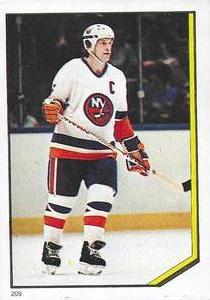 1986-87 O-Pee-Chee Stickers #209 Denis Potvin Front