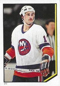 1986-87 O-Pee-Chee Stickers #210 Duane Sutter Front