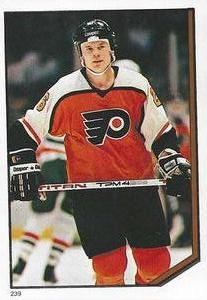 1986-87 O-Pee-Chee Stickers #239 Brian Propp Front