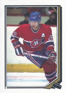 1987-88 O-Pee-Chee Stickers #6 Mats Naslund Front