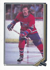 1987-88 O-Pee-Chee Stickers #16 Larry Robinson Front