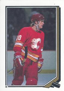 1987-88 O-Pee-Chee Stickers #49 Gary Suter Front