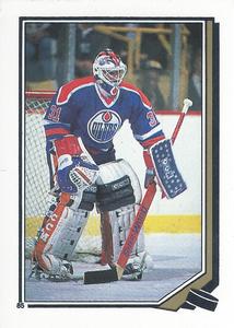 1987-88 O-Pee-Chee Stickers #85 Grant Fuhr Front