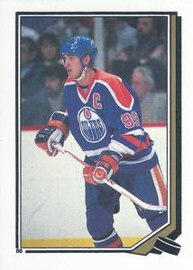 1987-88 O-Pee-Chee Stickers #86 Wayne Gretzky Front