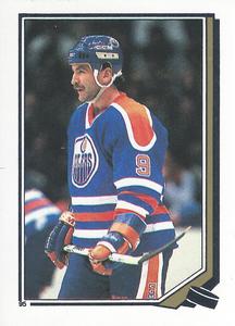 1987-88 O-Pee-Chee Stickers #95 Glenn Anderson Front