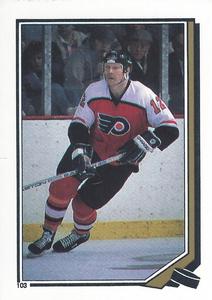 1987-88 O-Pee-Chee Stickers #103 Tim Kerr Front