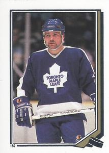 1987-88 O-Pee-Chee Stickers #152 Wendel Clark Front