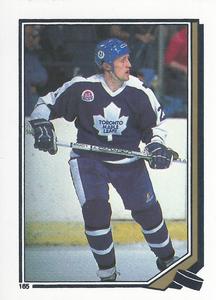 1987-88 O-Pee-Chee Stickers #165 Borje Salming Front