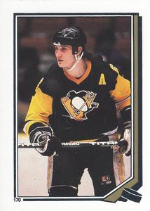 1987-88 O-Pee-Chee Stickers #170 Mario Lemieux Front