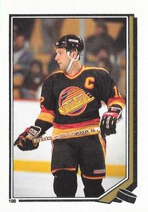 1987-88 O-Pee-Chee Stickers #198 Stan Smyl Front