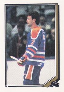 1987-88 O-Pee-Chee Stickers #89 Paul Coffey Front