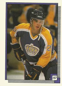 1988-89 O-Pee-Chee Stickers #157 Luc Robitaille Front