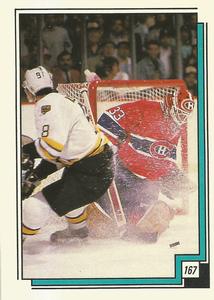 1988-89 O-Pee-Chee Stickers #167 1987-88 Action Front