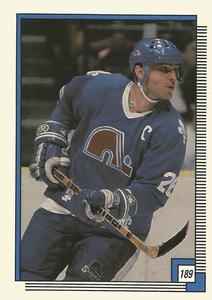 1988-89 O-Pee-Chee Stickers #189 Peter Stastny Front