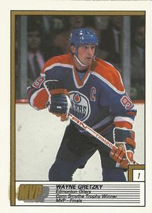 1988-89 O-Pee-Chee Stickers #1 Wayne Gretzky Front