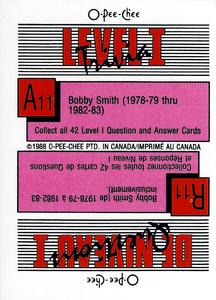 1988-89 O-Pee-Chee Stickers #20 Doug Gilmour Back