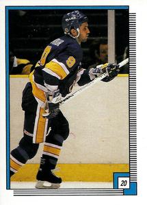 1988-89 O-Pee-Chee Stickers #20 Doug Gilmour Front