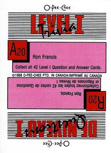 1988-89 O-Pee-Chee Stickers #78 / 207 John MacLean / Pete Peeters Back