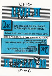 1988-89 O-Pee-Chee Stickers #62 / 197 Steve Tambellini / Brian MacLellan Back