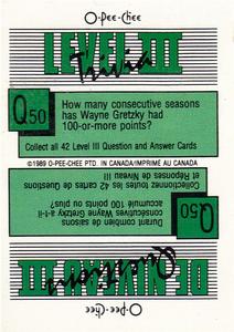 1989-90 O-Pee-Chee Stickers #18 / 158 Paul MacLean / Mario Lemieux Back
