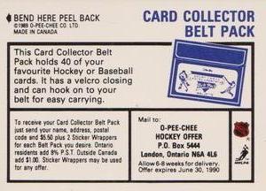 1989-90 O-Pee-Chee Stickers #31 / 171 Bob Joyce / Craig Laughlin Back