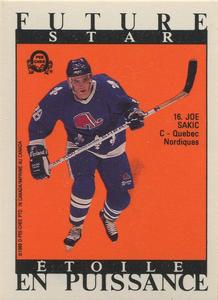 Joe Sakic, Nordiques (1988-89) 