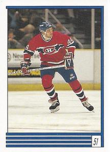 1989-90 O-Pee-Chee Stickers #51 Stephane Richer  Front