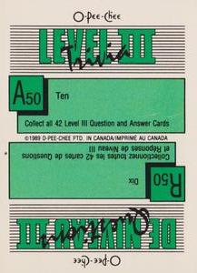 1989-90 O-Pee-Chee Stickers #53 / 197 Russ Courtnall / Jon Casey Back
