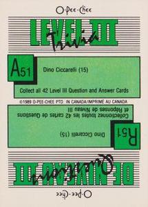 1989-90 O-Pee-Chee Stickers #79 / 220 Stephen Leach / Charlie Huddy Back