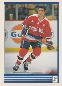 1989-90 O-Pee-Chee Stickers #80 Geoff Courtnall  Front