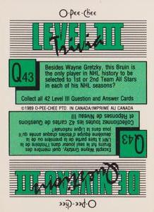 1989-90 O-Pee-Chee Stickers #84 / 225 Tom Kurvers / Chris Joseph Back