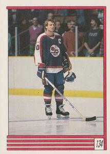1989-90 O-Pee-Chee Stickers #134 Dale Hawerchuk  Front