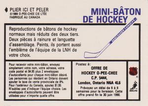 1989-90 O-Pee-Chee Stickers #11 / 151 Troy Murray / Dave Taylor Back