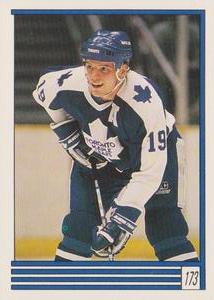 1989-90 O-Pee-Chee Stickers #173 Tom Fergus  Front