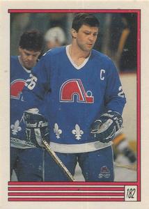1989-90 O-Pee-Chee Stickers #182 Peter Stastny  Front