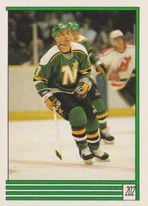 1989-90 O-Pee-Chee Stickers #202 Neal Broten  Front