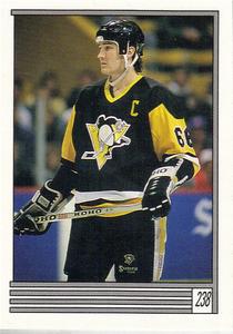1989-90 O-Pee-Chee Stickers #238 Mario Lemieux  Front