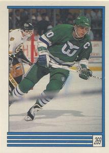 1989-90 O-Pee-Chee Stickers #269 Ron Francis  Front