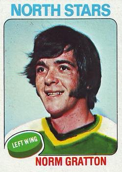 1975-76 Topps #34 Norm Gratton Front