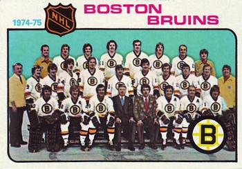 1975-76 Topps #81 Boston Bruins Front