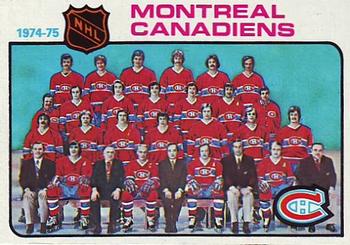 1975-76 Topps #90 Montreal Canadiens Front