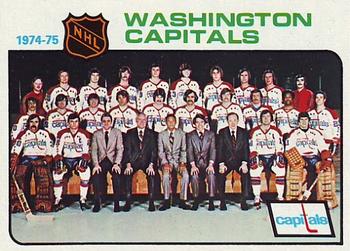 1975-76 Topps #98 Washington Capitals Front
