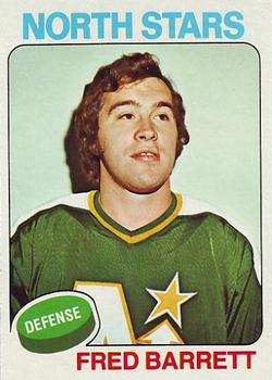 1975-76 Topps #124 Fred Barrett Front