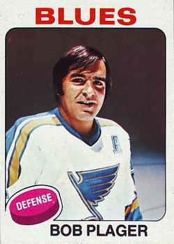 1975-76 Topps #131 Bob Plager Front