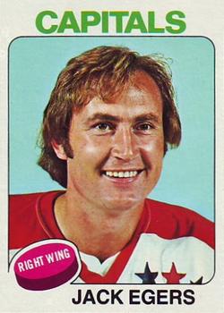 1975-76 Topps #134 Jack Egers Front