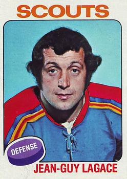1975-76 Topps #141 Jean-Guy Lagace Front